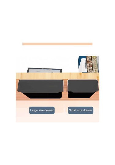 Masa Altı Görünmez Çekmece Kırtasiye Düzenleyici Yurt Masası Alan Tasarrufu Depolama Şeffaf