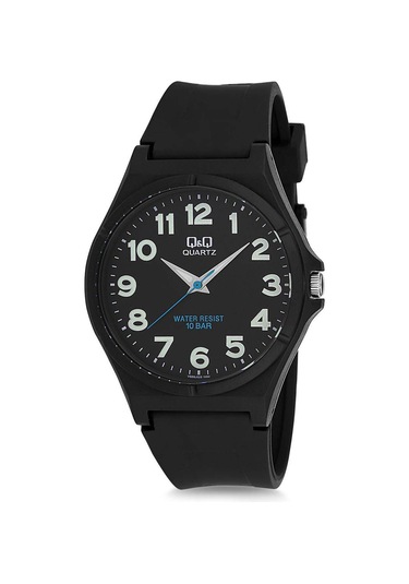 Q&q Vq66j025y Erkek Kol Saati Siyah