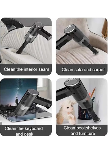 Mini Şarjlı Araç Süpürgesi As-228 4741