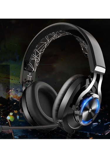 Eksa E3000 3.5 Mm Kulak Üstü Kablolu Oyuncu Kulaklık