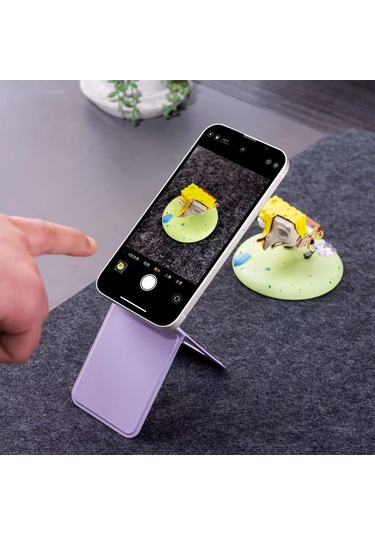 Cbtx Magsafe Manyetik Telefon Standı Tutacağıyla Uyumlu Cep Telefonu Destek Standı Masaüstü Montaj Braketi - Gri