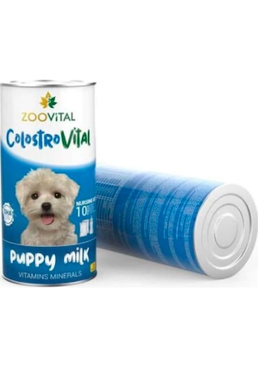 Zoovital Colostrovital Yavru Köpek Süt Tozu 200 G + Biberon