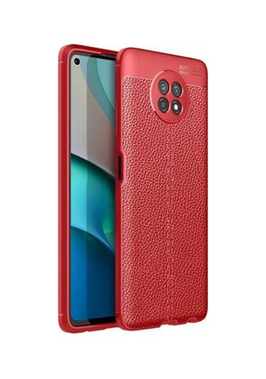 Xiaomi Redmi Note 9 Pro 5G Kılıf Zore Niss Deri Desenli Silikon