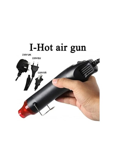 Createtech 300w Mini Isı Tabancası - 110v Jp Plug, 300 Adet Isı Only Sıcak Hava Fırça