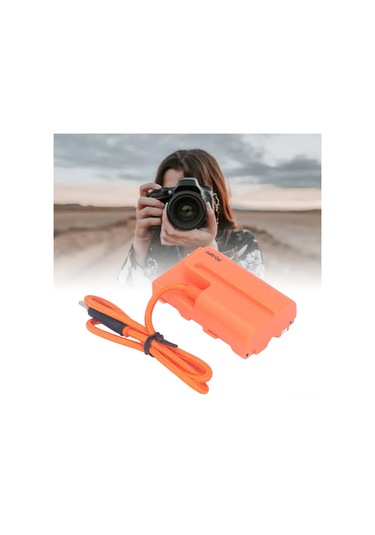 Xindoker Type-c Pd Girişli Np-f550/f570/f970 Akıllı Dummy Batarya - Kamera, Monitör, Led Işık İçin Sürekli Güç Kaynağı 8.4v 3a