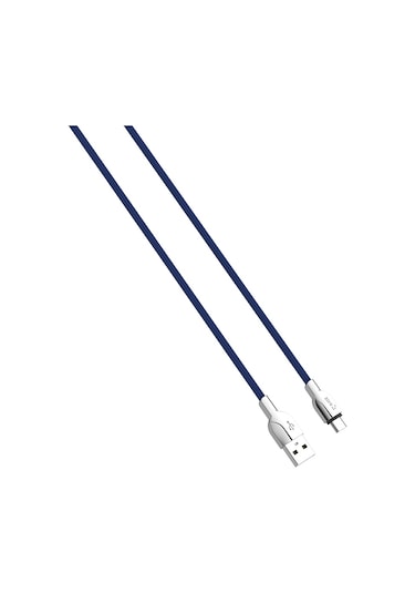 Ekılıf - Micro Usb Kablo Zr-ls411 - Mavi - T10062 Mavi