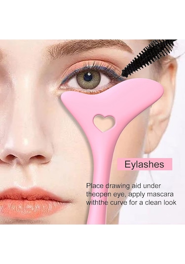 Sones Göz Makyajı Yardımcıları Silikon Çok Amaçlı Eyeliner Çizim Yardımcısı Renk Rastgele Teslimat