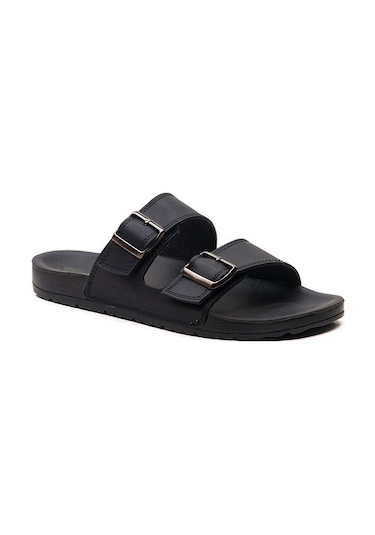 Carlaverde Anatomic Erkek Terlik 206005 Sıyah Siyah