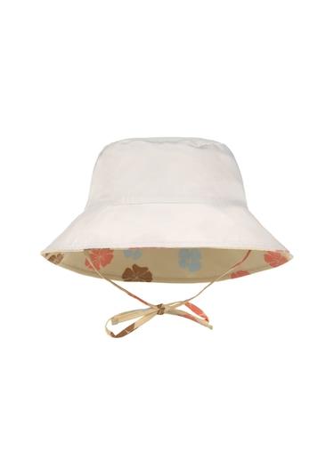 Lassig Bucket Hat Flowers Uv Korumalı Şapka Vanilla Krem