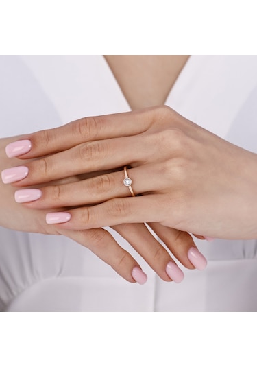 Ariş 0.03 Karat Pırlanta Yüzük