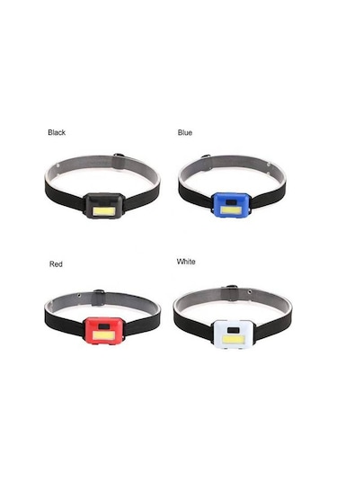 3w 600 Lümen Süper Parlak Cob Led Kafa Feneri Kafa Lambası