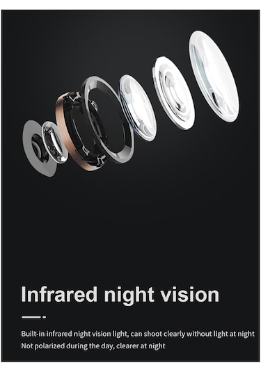 Moveevo Ev İçin Akıllı Mini Kablosuz Wifi Güvenlik Kamerası - Manyetik Ip İzleme Ve Kayıt Cihazı X5