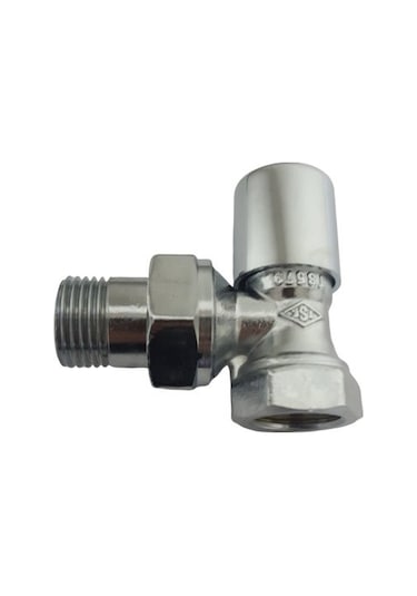 Eca Krom Köşe Radyatör Vanası 1/2'' - 602120280