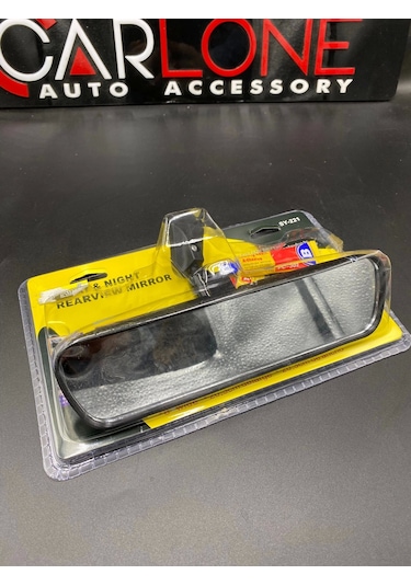 İç Dikiz Aynası-5cm X 21cm-cam Yapıştırıcılı-metal Bacaklı