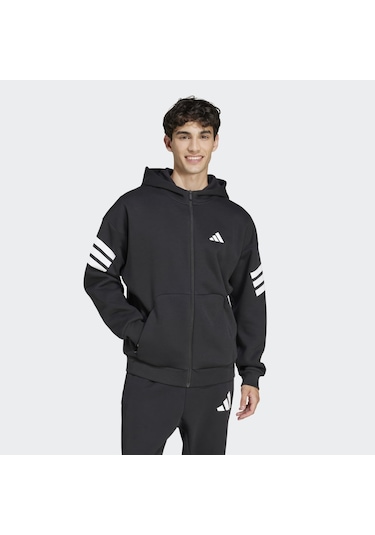 Adidas Jd4827 M Fı 3s Fz Erkek Tracktop Siyah