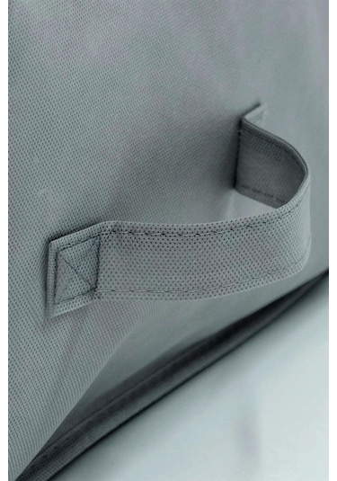 Baza Altı Düzenleyici Pencereli Büyük Boy Hurç Antrasit Gri 70x50x25 Cm Antrasit