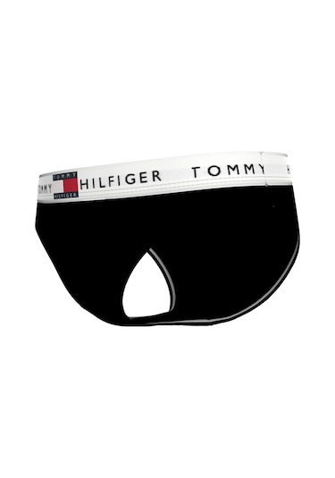 Tommy Hilfiger Classic Kadın Bikini Uw0uw06038-4740 Siyah