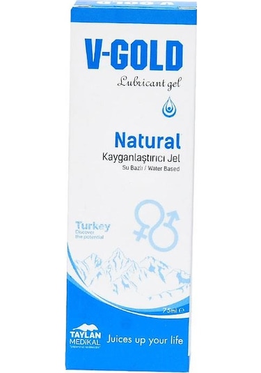 V-Gold Kayganlaştırıcı Jel Natural 75 ML