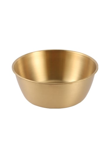 Sones 304 Paslanmaz Çelik Baharat Kasesi Restoran Pirinç Şarabı Atıştırmalık Servis Şişesi, Model: 10.5cm Sapsız Altın