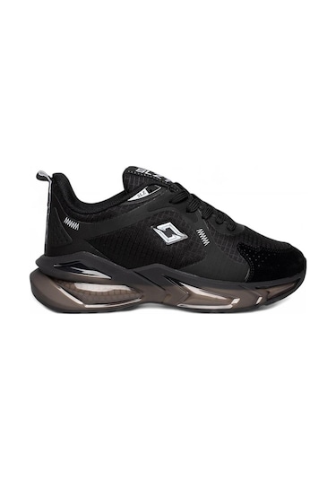 Celira Slz Siyah Beyaz Erkek Sneaker Spor Ayakkabı Siyah