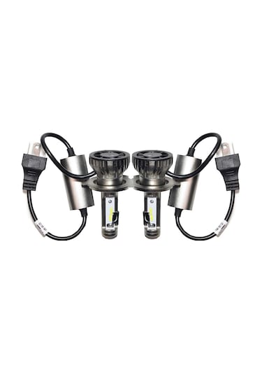 H4 Xenon Led Far Headlight 6000k 30w Kısa V8 Mec