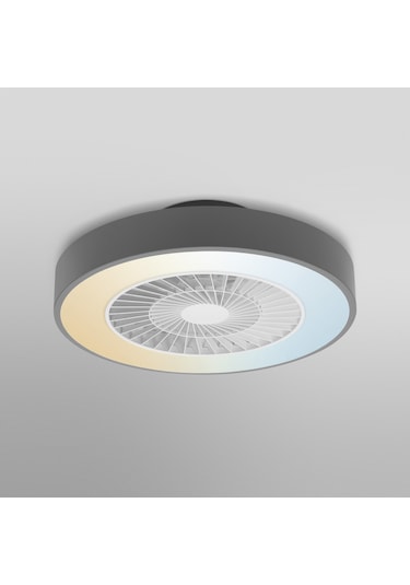 Ledvance Smart Led Led Fanlı Tavan Armatürü Gri