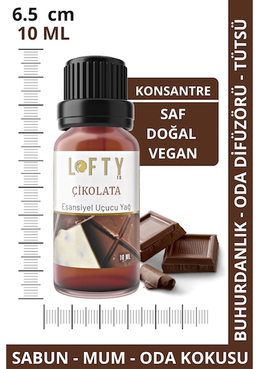Lofty Çikolata Uçucu Yağ Buhurdanlık Esansı Oda Kokusu 10 ML