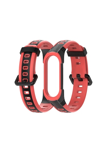 Mijobs Xiaomi Mi Band 5-4 Çift Renk Kayış Kordon (258825908)
