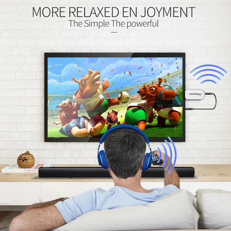 Sones B10 Çift Çıkışlı Usb Kablosuz Bluetooth Ses Alıcısı Aux Bluetooth Adaptörü