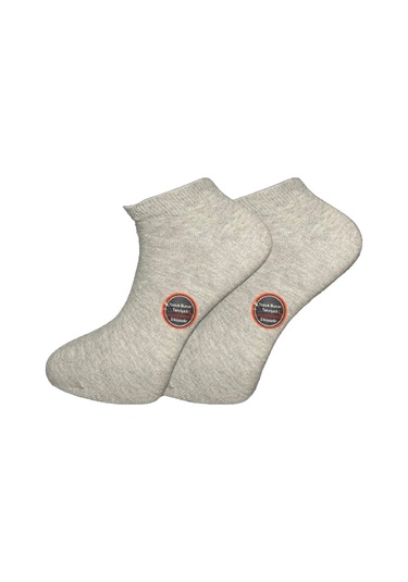 Erkek Pamuklu Dikişsiz Asorti 4 Renk Patik 4'lü Paket Çok Renkli