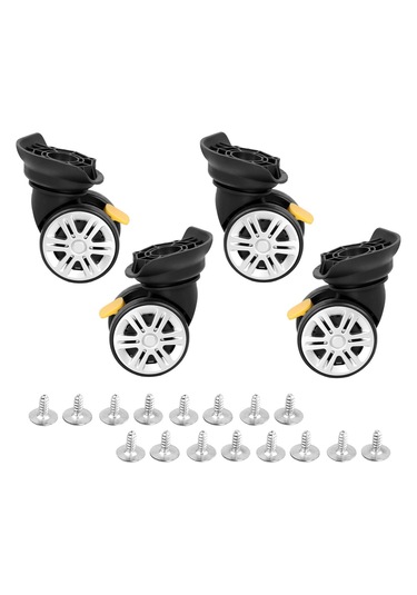 Suntek Bavulu Tekerlekleri Yedek Aralığı 1,3 A18 Döner 4 Adet Frenli