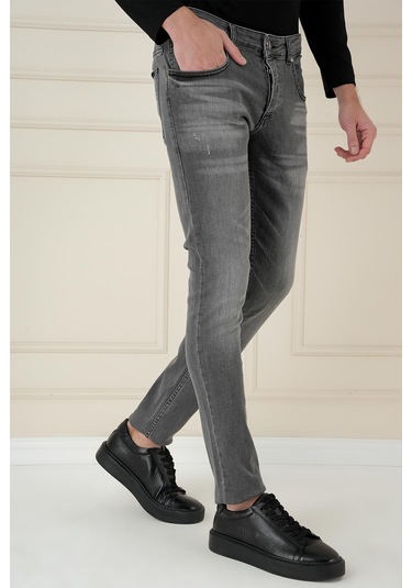 Efor Denim Pnt 125 Gri Jean Pantolon Gri