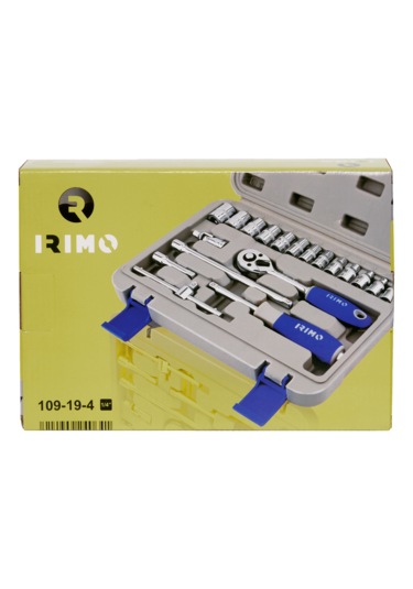 Irimo 1/4" Altıgen Soket Takımı Metrik 19 Parça 109-19-4
