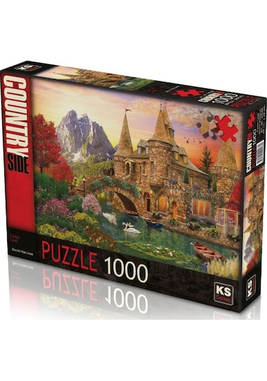 Ks Games 1000 Taştan Kale Puzzle - David Maclean