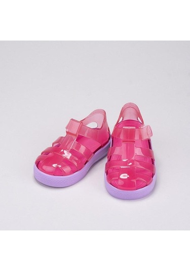 İgor S10270-018 Star Bıcolor Kız Çocuk Sandalet Fuşya Lila 18-30 Fuşya