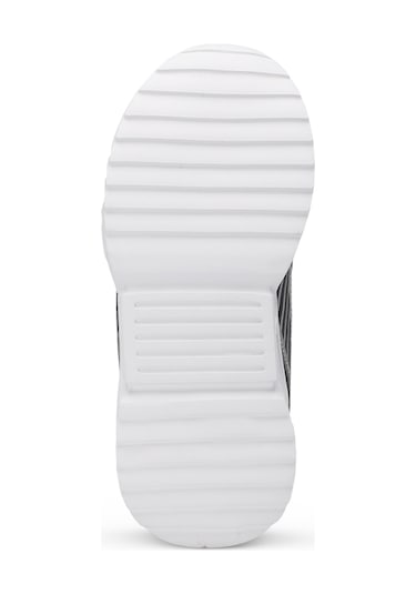 Slazenger KENDALL Çocuk Cırt Cırtlı Gri / Siyah Günlük Spor Ayakkabısı