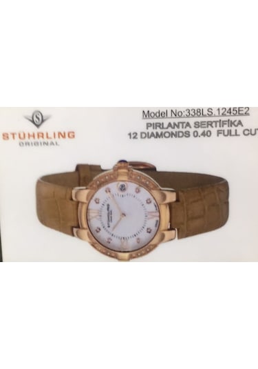 Stührling 338Ls.1245E2 Pırlantalı Kadın Kol Saati