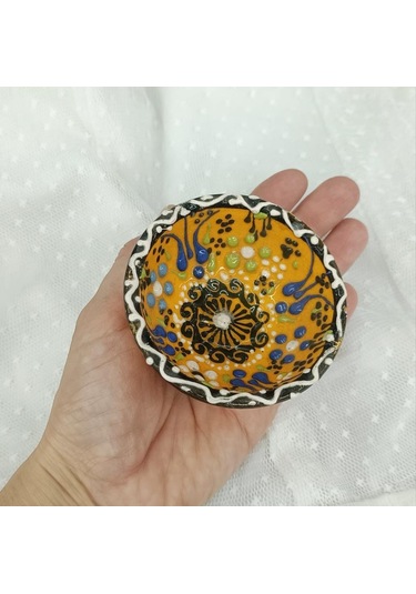 Çini Çerezlik Kase Sosluk Sunumluk Kahvaltılık Çok Renkli
