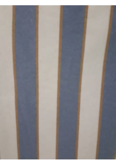 Ceylan Home Balkon Demiri Perdesi Kuş Gözü Gri Krem Çizgili Gri - Krem