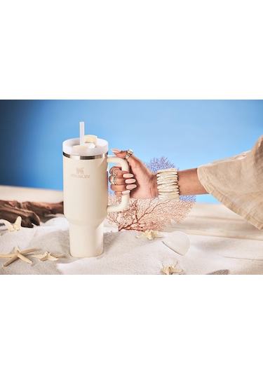 Stanley Quencher Pipetli Paslanmaz Çelik Vakum Yalıtımlı Termos Bardak 1.18 L