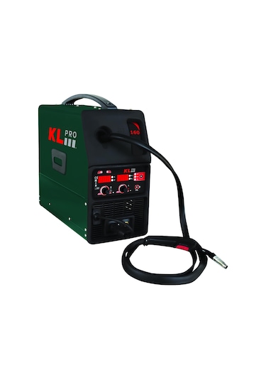 Klpro KLMIG160 160 Amper MMA İnverter Gazlı ve Gazsız  Gaz Altı Kaynak Makinesi