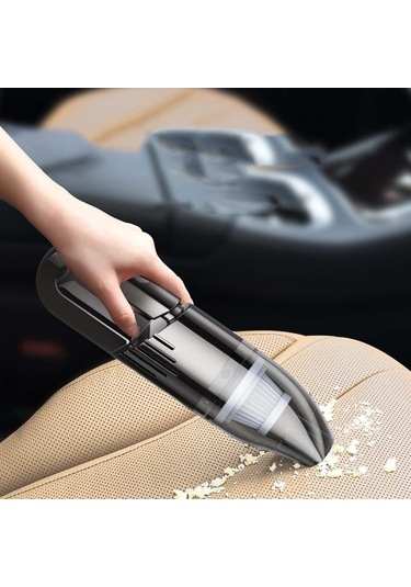 120w Araba Elektrikli Süpürge Araba Küçük Mini Dahili Elektrikli Süpürge, Şartname: Kablosuz, Stil: Türbin Motoru