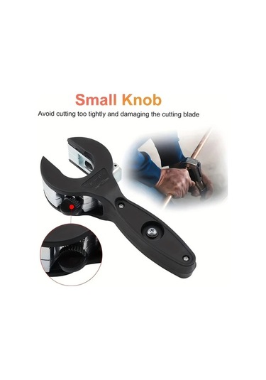 Trendooze Gaojunshop01 Profesyonel Siyah 8-29mm Mandrenli Çelik Bıçak Boru Kesici Dayanıklı Metal Pvc Bakır Siyah