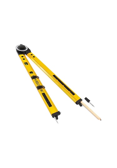 Sgs1708 Alüminyum Gövdeli Gönye Açı Ölçer Su Terazisi 50 Cm