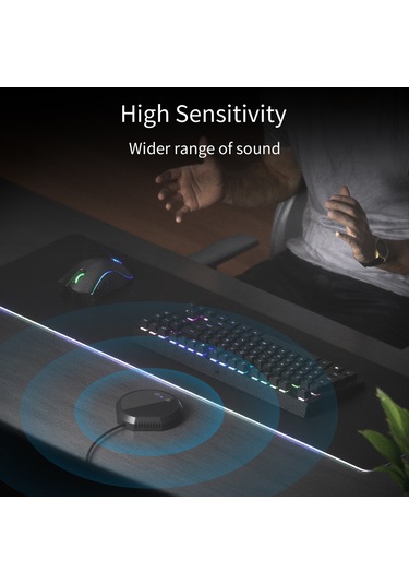 Xindoker Y11a 3.5mm Jaklı 150cm Kablolu Omnidireksiyonel Mikrofon -48khz Örnekleme