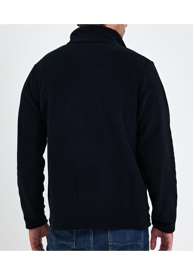 Akgüneş Motogaraj Polar Soft Kumaş Ceket Sıcak, Yumuşak Ve Şık Tasarım Siyah