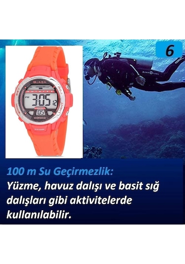Jaga M1048-oggg Dijital Çocuk Kol Saati