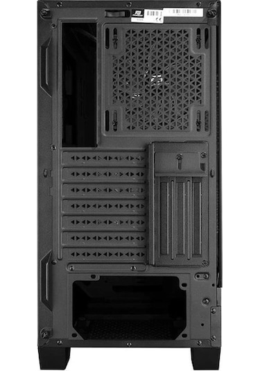 Powerboost VK-Z002B 4 ARGB Ring Fanlı Mid-Tower Oyuncu Bilgisayar Kasası