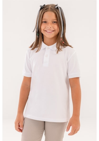 Kinetix Ku Basıc 11kds03 4pr Beyaz Erkek Çocuk Kısa Kol T-shirt Beyaz