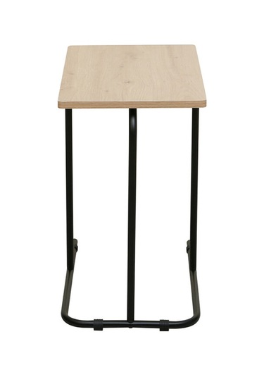 Stix Çok Amaçlı Sehpa - Ceviz / Siyah 50x30x50 Cm